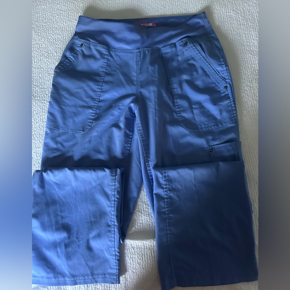 Women's Blue Scrub Pants